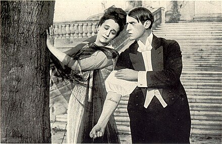 Maria Carmi and Carl de Vogt in The Path of Death (1917)