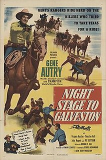 <i>Night Stage to Galveston</i> 1952 film by George Archainbaud