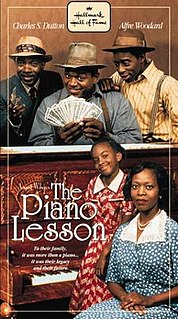 <i>The Piano Lesson</i> (film) 1995 American television film by Lloyd Richards