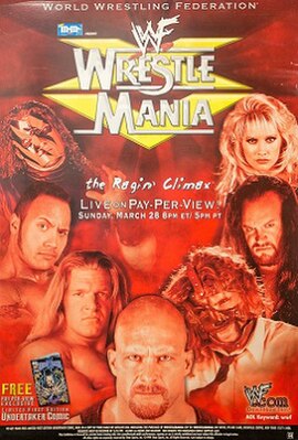 Promotional poster featuring various WWF wrestlers