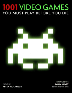 <i>1001 Video Games You Must Play Before You Die</i> 2010 video game reference book