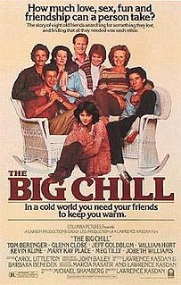 <i>The Big Chill</i> (film) 1983 film by Lawrence Kasdan