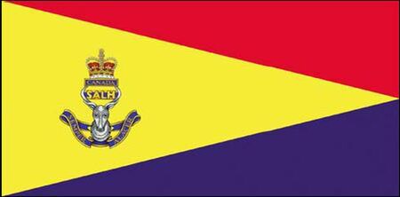 The camp flag of the South Alberta Light Horse.