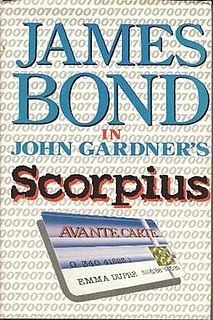 <i>Scorpius</i> (novel) novel by John Gardner (British writer)