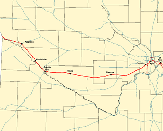 Twin Cities and Western Railroad Railway line in the United States of America