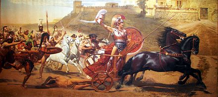 Triumph of Achilles, Franz Matsch (1892)