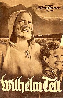 <i>William Tell</i> (1934 film) 1934 German film