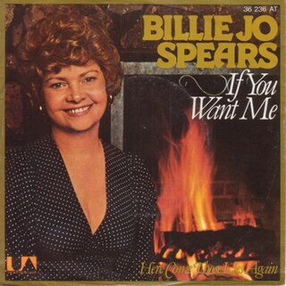 <span class="mw-page-title-main">If You Want Me (song)</span> 1977 single by Billie Jo Spears