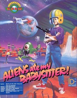<i>Commander Keen in Aliens Ate My Babysitter</i> 1991 video game