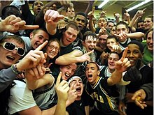 Boys' Basketball Team wins its State Championship in 2010. Enfield High School basketball.jpg