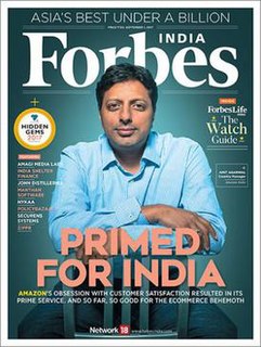 <i>Forbes India</i> Indian edition of Forbes