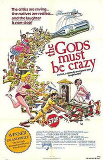 <i>The Gods Must Be Crazy</i> 1980 South African film by Jamie Uys