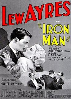 <i>Iron Man</i> (1931 film) 1931 film