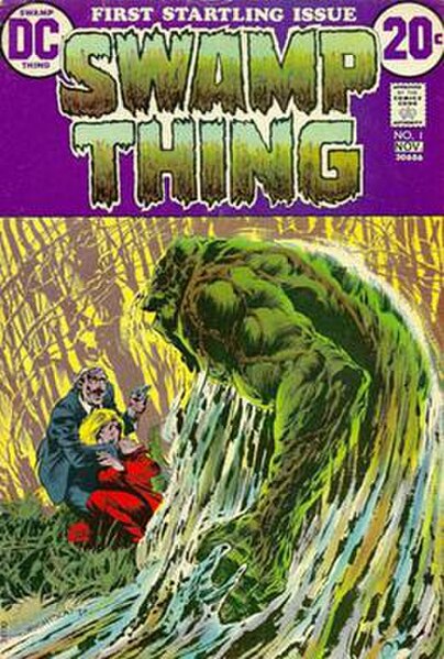 Cover of Swamp Thing #1 (October–November 1972), art by Bernie Wrightson