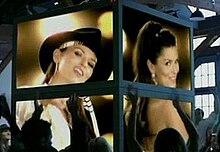 Shania on TV screens in the "Thank You Baby!" video TYBvid.jpg