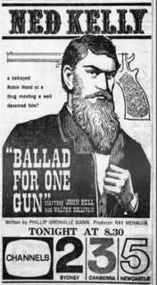 <i>Ballad for One Gun</i> 1963 Australian television film
