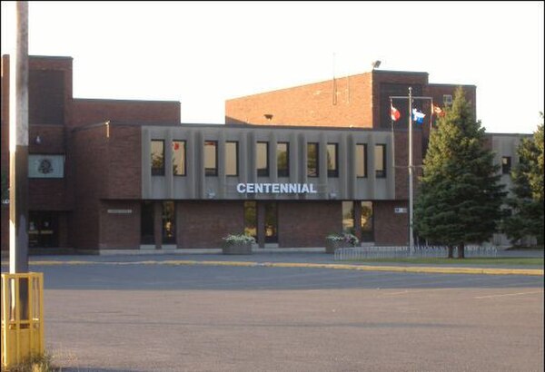 Centennial Regional High School is an English language secondary school.