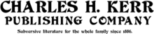 Издательство Charles H. Kerr Publishing Company logo.png