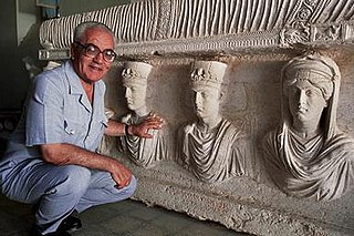 <span class="mw-page-title-main">Khaled al-Asaad</span> Syrian archaeologist and head of antiquities of Palmyra