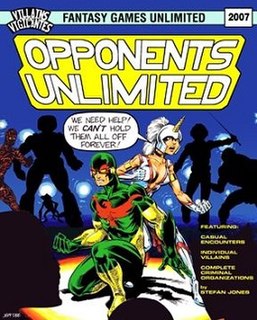 <i>Opponents Unlimited</i> Role-playing game supplement