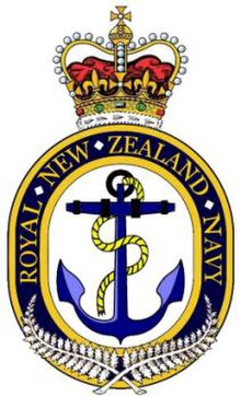 Badge of the Royal New Zealand Navy