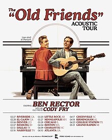 2020 poster The Old Friends Acoustic Tour Poster (2020).jpeg