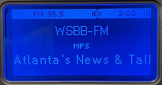 <span class="mw-page-title-main">WSBB-FM</span> News/talk radio station in Doraville–Atlanta, Georgia