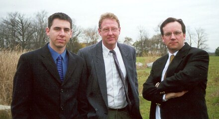 Canadian Arrow founders from left to right: Dan McKibbon, Chris Corke, Geoff Sheerin.