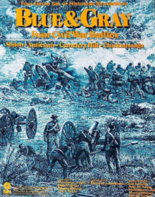 Original SPI edition, 1975 Cover of Blue and Gray 1976.png