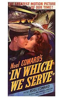 <i>In Which We Serve</i> 1942 film by David Lean, Noël Coward