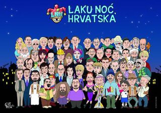 <i>Laku noć, Hrvatska</i> Croatian TV series or program