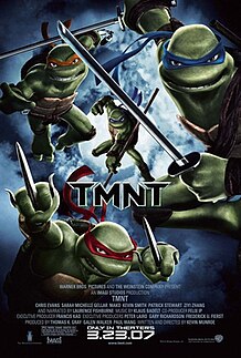 <i>TMNT</i> (film) 2007 animated superhero film directed by Kevin Munroe