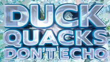 Duck Quacks Don't Echo logo.png