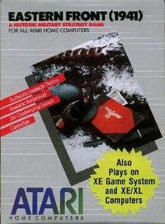 <i>Eastern Front (1941)</i> Turn-based strategy computer wargame from 1981 for Atari computers