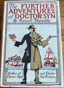 First edition (publ. Rich & Cowan) Further Adventures of Doctor Syn.jpg