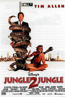 <i>Jungle 2 Jungle</i> 1997 film produced by Walt Disney Pictures