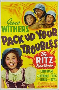 <i>Pack Up Your Troubles</i> (1939 film) 1939 American film