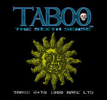 taboo the sixth sense