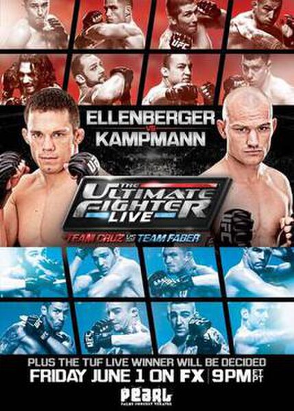 The poster for The Ultimate Fighter: Live Finale