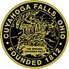 Offizielles Siegel der Cuyahoga Falls, Ohio