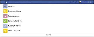 Facebook Graph Search semantic search engine that was introduced by Facebook in March 2013