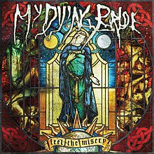 В основата на обложката на албума е изобразена Дева Мария върху витраж, с името на албума, избродирано на лента в средновековна писменост, покриващо земното кълбо. Ъглите на корицата показват символи на червена верига.