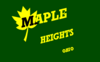 Flag of Maple Heights, Ohio