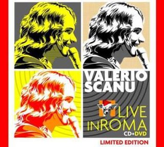 <i>Valerio Scanu Live in Roma</i> 2013 live album / DVD by Valerio Scanu