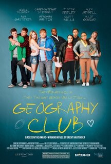 <i>Geography Club</i> (film) 2013 film by Gary Entin