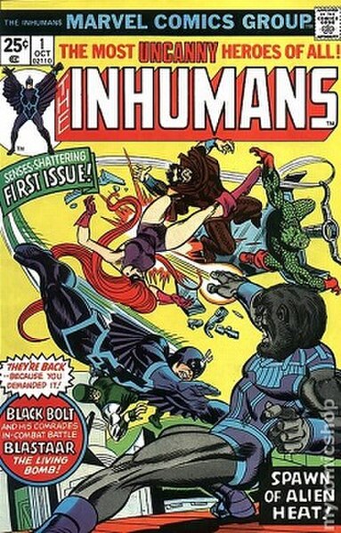 Image: Inhumans vol.1 1 (October 1975)