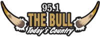 KCZE 95.1TheBull logo.png