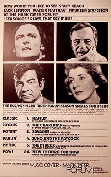 Poster for the 1974 season