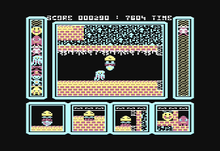 Gameplay screenshot (Atari 8-bit) One Man and His Droid Atari 8-bit PAL screenshot.png