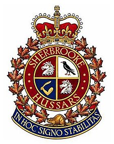 Кепка Sherbrooke Hussars badge.jpg 